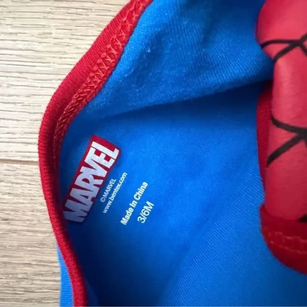 Marvel Iron Man and Spider-Man Baby Bodysuits size 3-6mo
